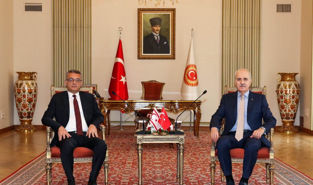 TBMM Başkanı Numan Kurtulmuş, KKTC Cumhurbaşkanı Tufan Erhürman ile Görüştü: “KKTC’nin Uluslararası Tanınması Önceliğimiz” KKTC / TEKHA Kurtulmuş: