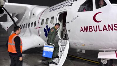 Antalya’dan Erzurum’a Karaciğer Nakli İçin Greft Ambulans Uçakla Ulaştırıldı
