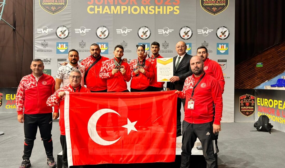 Türk Halterciler Avrupa Zirvesinde: 49 Madalya ile Büyük Başarı ARNAVUTLUK / TEKHA Arnavutluk’un