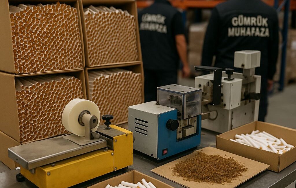 Ticaret Bakanlığı Gümrükler Muhafaza Ekiplerinden Dev Operasyon: 51 Milyon 344 Bin Adet Makaron Ele Geçirildi ANKARA / TEKHA 30