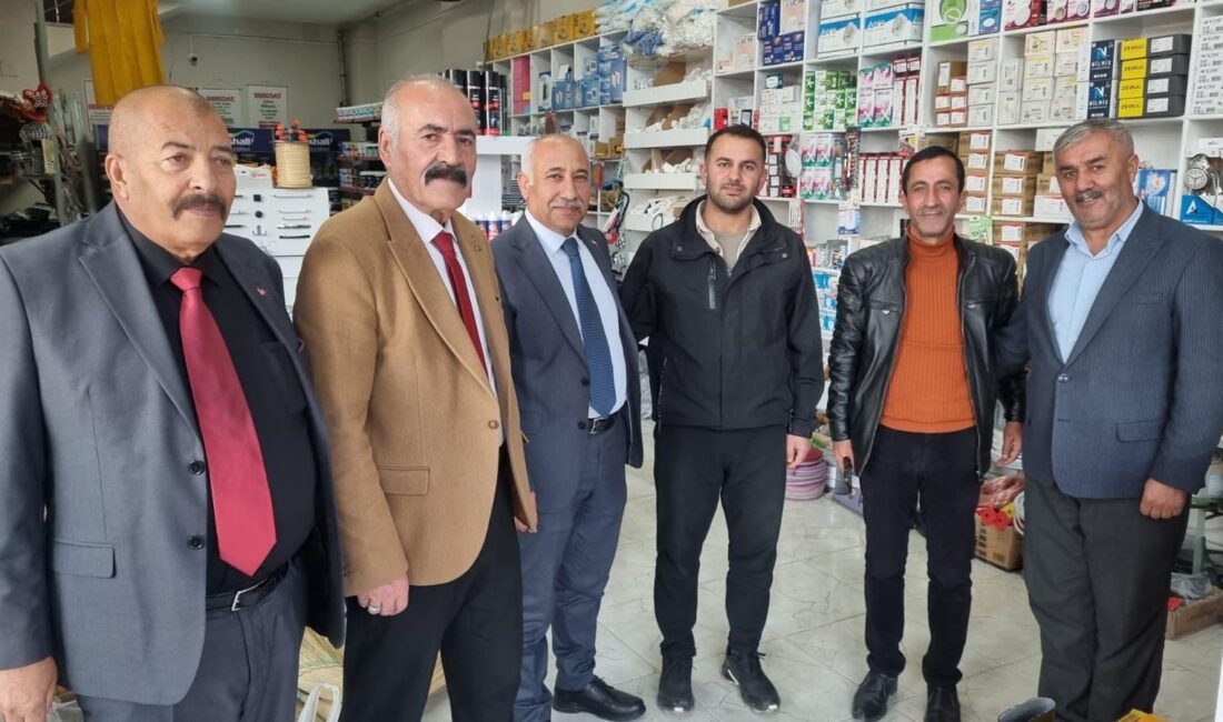 MHP Van İl Başkanı Güngöralp, Özalp Ve Saray Esnafını Ziyaret Etti VAN / TEKHA “Hayırlı