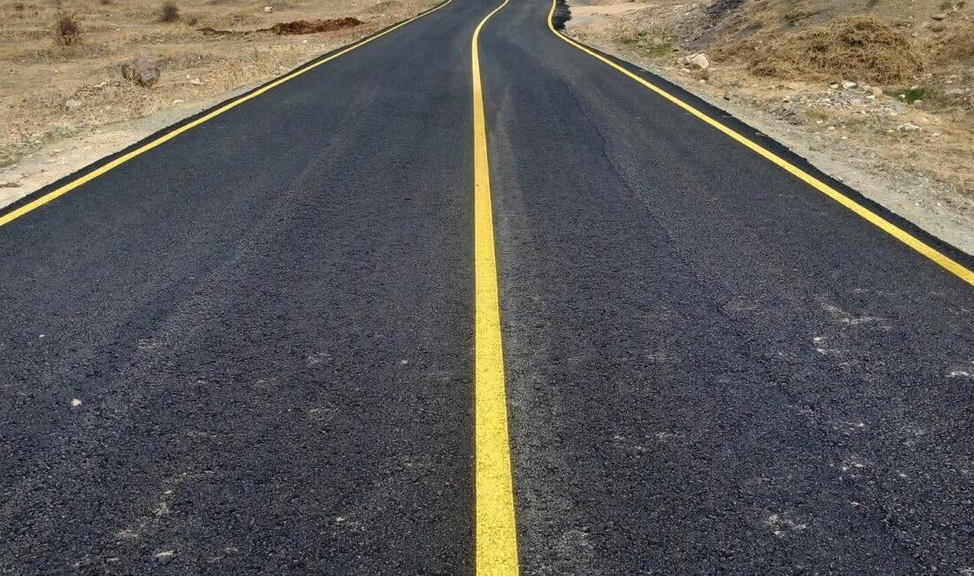 Kağızman’da 12 Kilometrelik BSK Asfalt Yol Tamamlandı CEM DAŞDELEN- KARS /