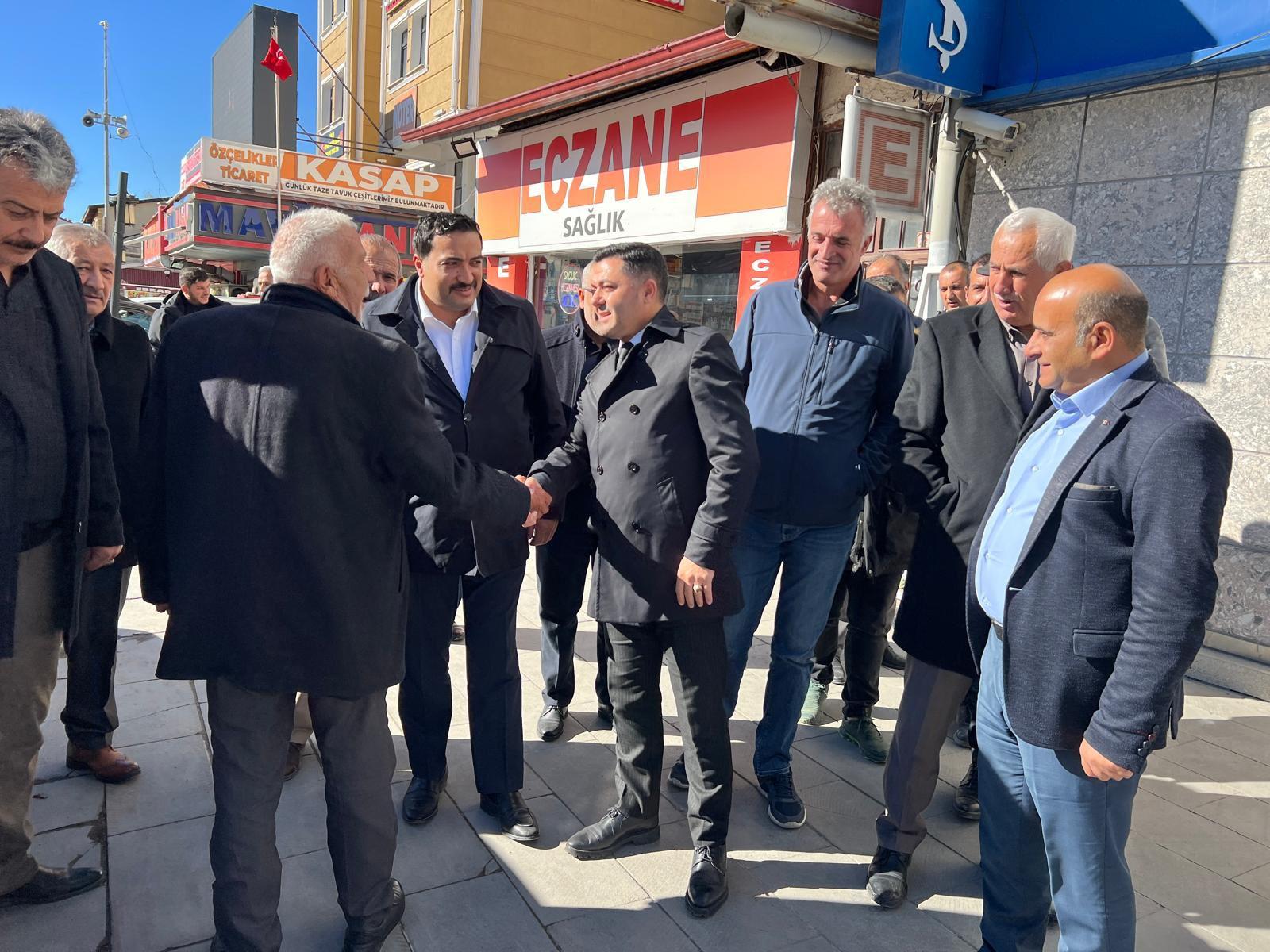 Başkan Adıgüzel’den Sarıkamış’ta “Hayırlı Günler Komşum, Derdin Derdimizdir” Esnaf Ziyareti
