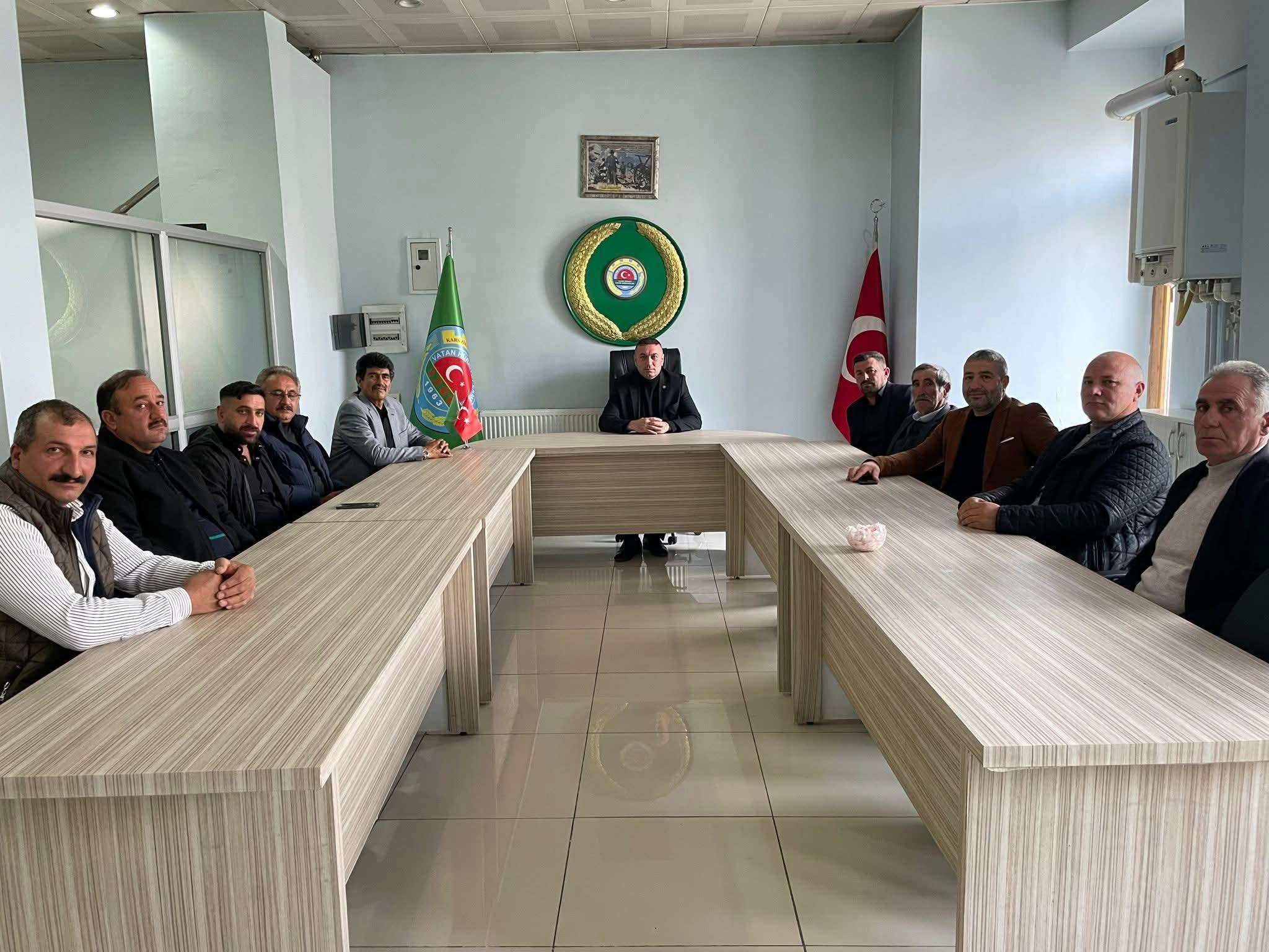 Kars Ziraat Odasında Kasım Ayı Olağan Toplantısı Gerçekleştirildi