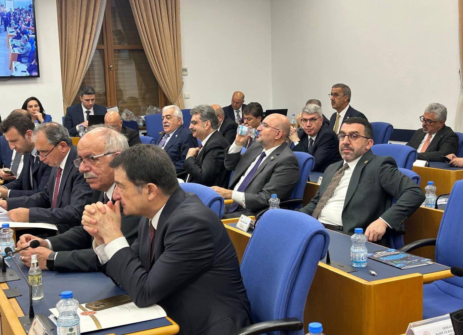 AK Parti Kars Milletvekili Adem Çalkın, Ulaştırma Bakanlığı Bütçe Görüşmelerine katıldı