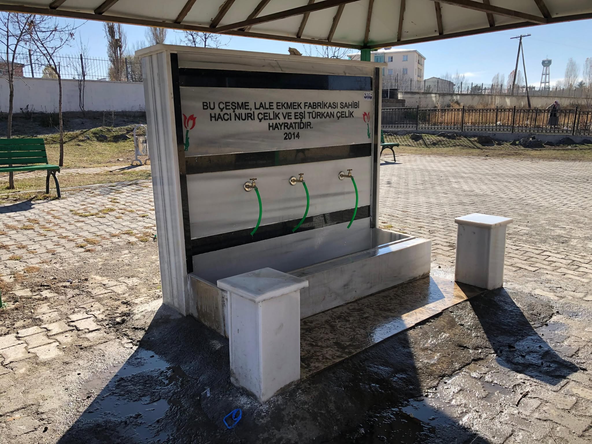 Mert Aydın Parkı’ndaki Çeşme Yenilendi