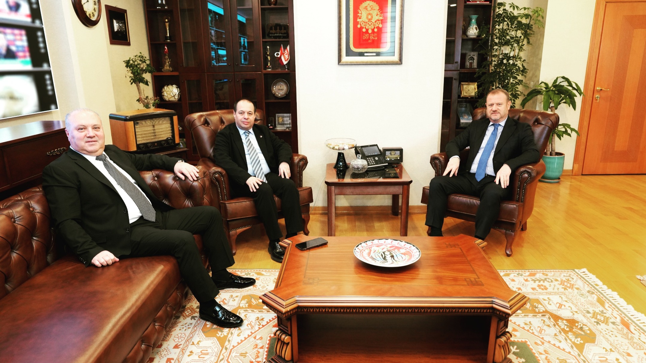 OSB Yönetimi, RTÜK Başkanı Daniş ile Bölgesel Yatırımları Görüştü