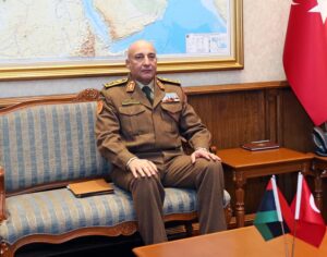Bakan Güler, Libya Genelkurmay Başkanı Al-Haddad’ı Kabul Etti