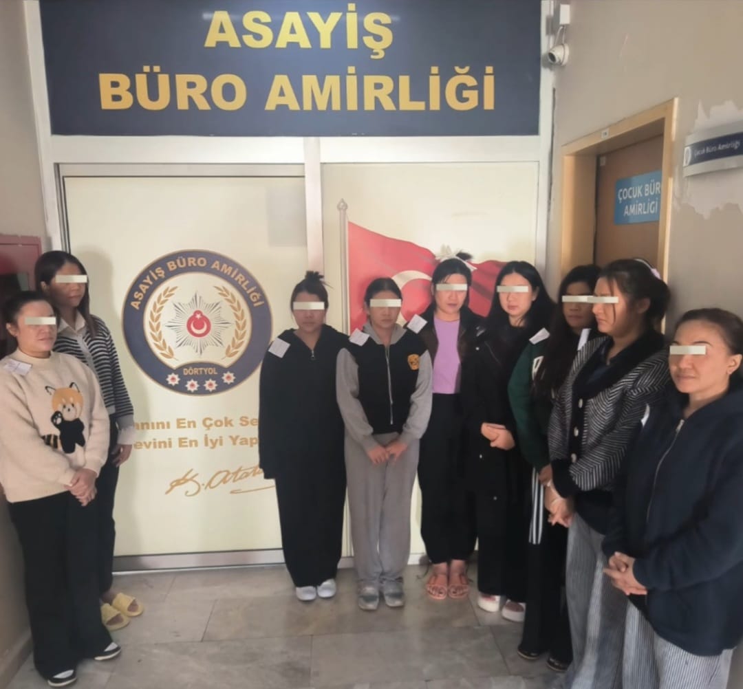 Dörtyol’da Masaj Salonuna Baskın