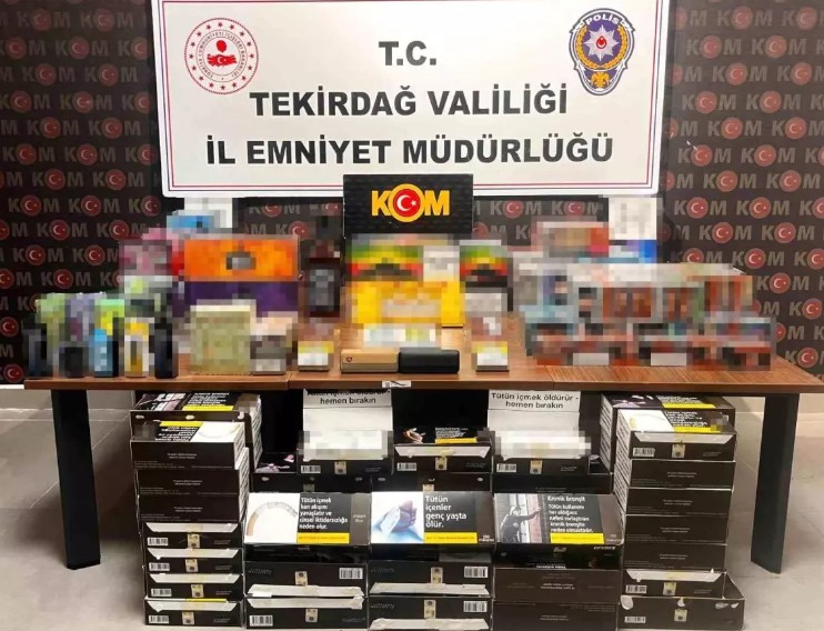 Tekirdağ’da Kaçakçılık Operasyonlarında 12 Şüpheli Gözaltına Alındı