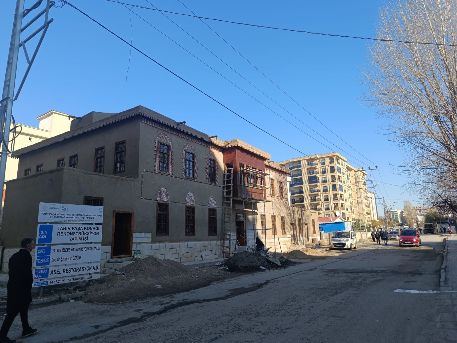 Van’ın Kültür Mirası Tahir Paşa Konağı İhya Ediliyor: Restorasyonda Sona Yaklaşıldı