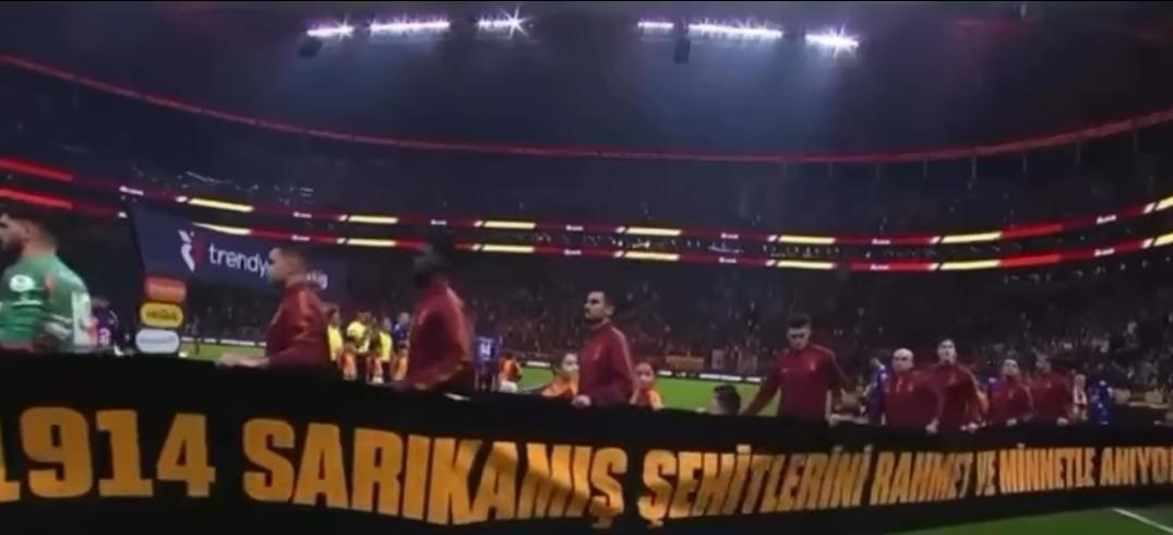 Galatasaray’dan Sarıkamış Şehitlerine Anlamlı Selam! CEM DAŞDELEN- KARS /