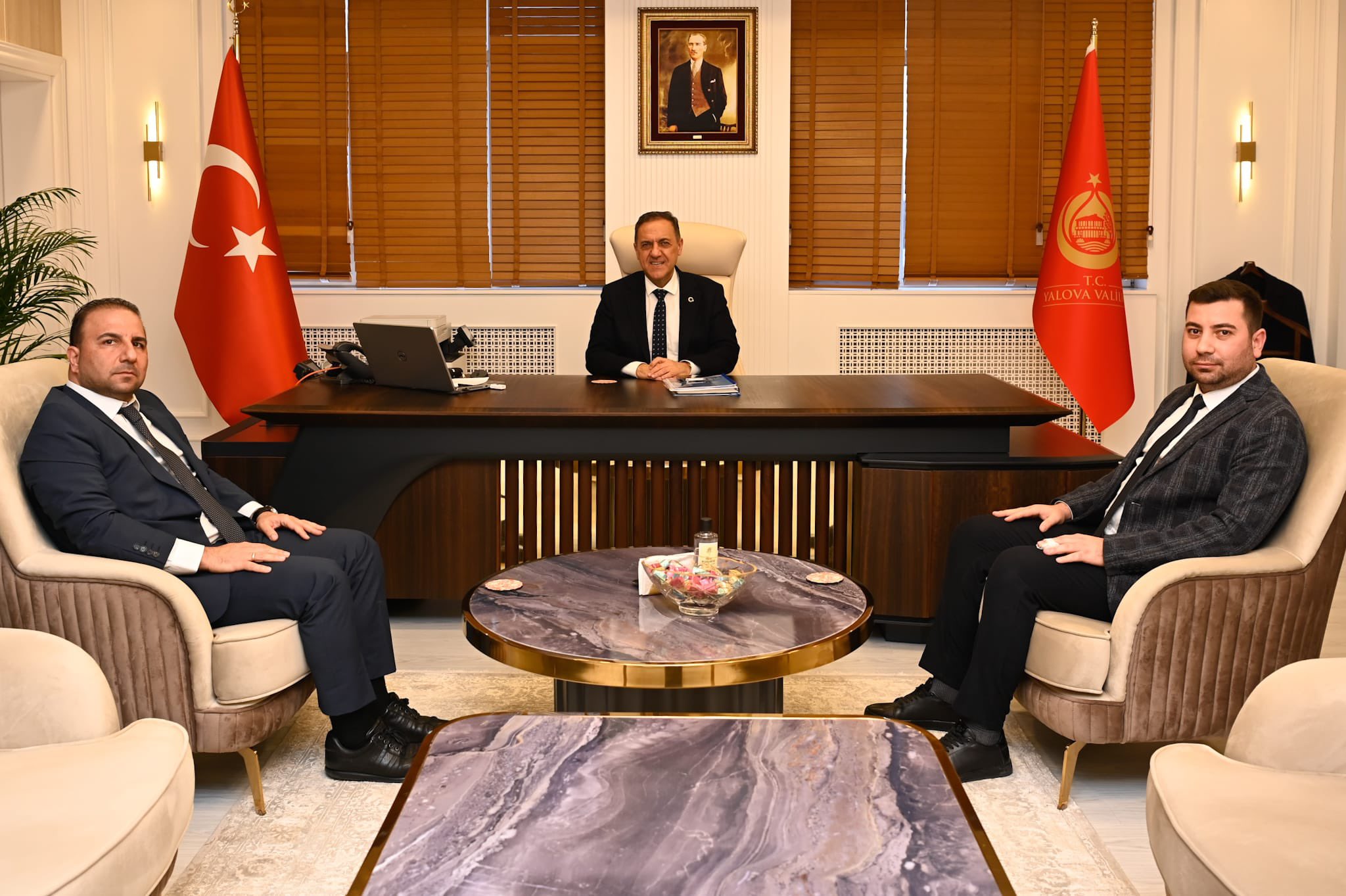 Vali Dr. Ahmet Hamdi Usta’ya Tebrik Ziyaretleri