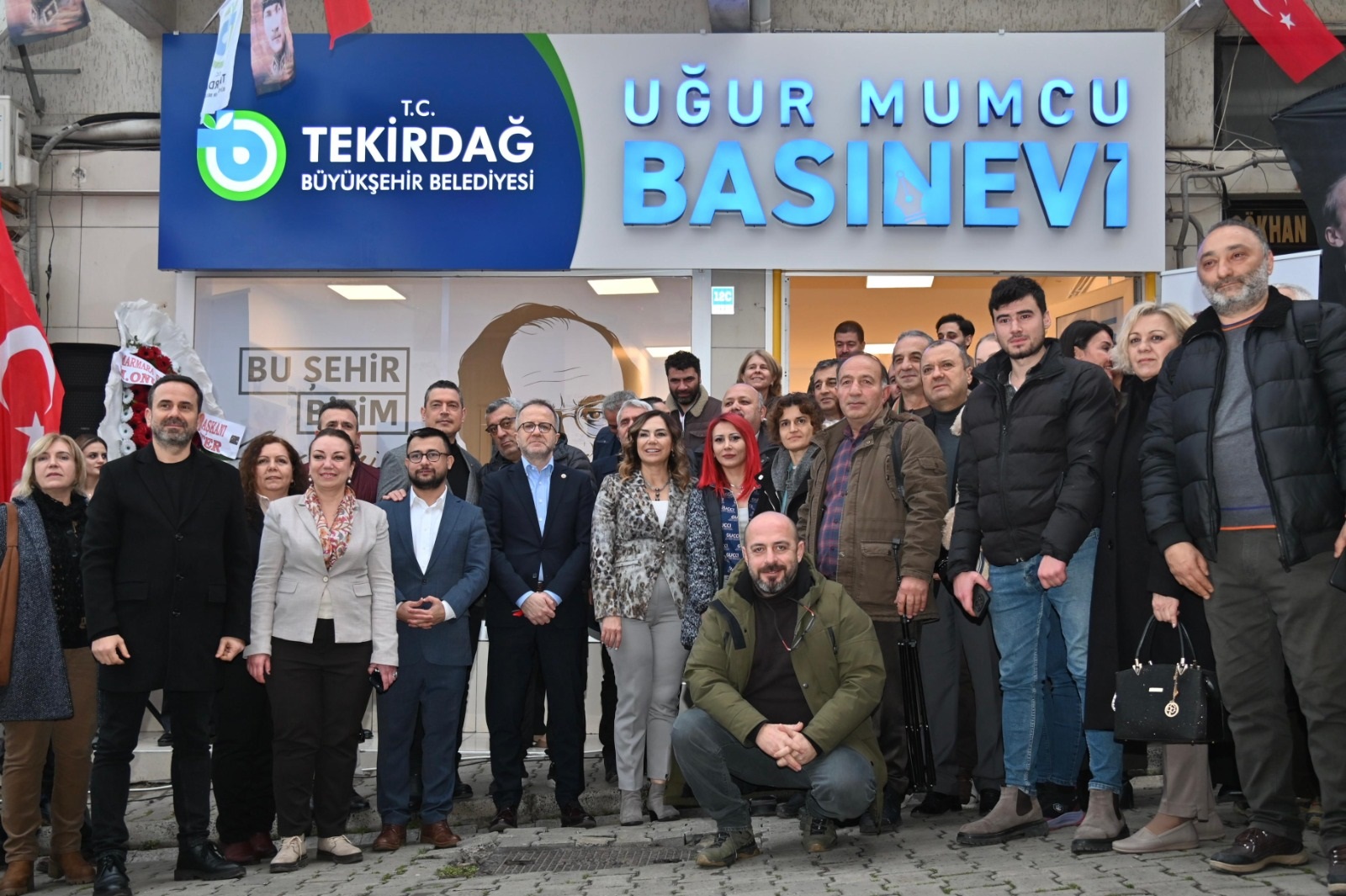 Uğur Mumcu Basınevi Tekirdağ’da Açıldı