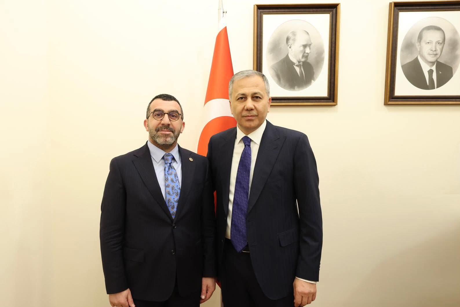 Milletvekili Adem Çalkın, Kars’ın Taleplerini Bakan Yerlikaya’ya İletti