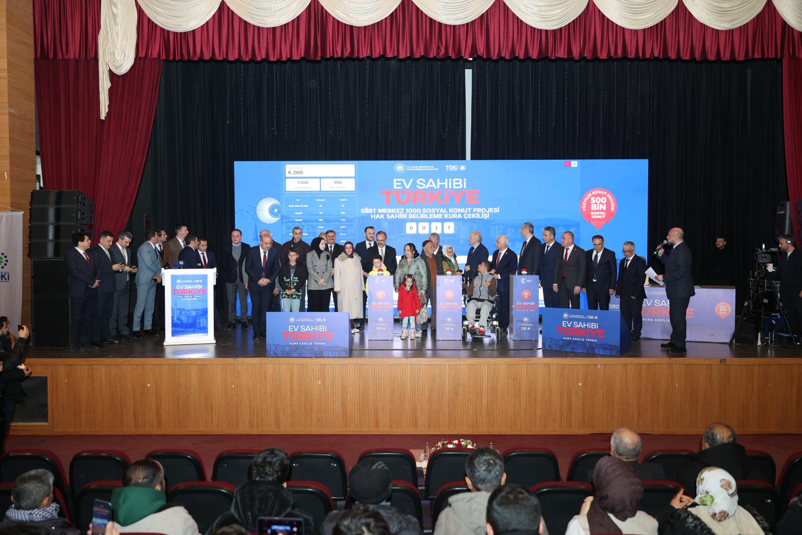 Van’da 6 Bin 803 Sosyal Konutun Hak Sahipleri Kura İle Belirlendi