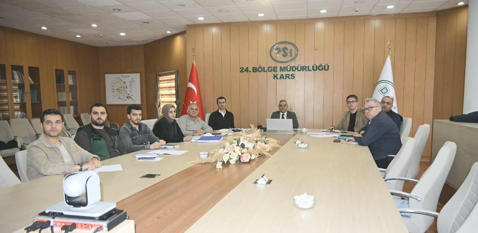 “Kars 2. Kademe İçmesuyu Tesisleri Proje Yapımı” Değerlendirme Toplantısı Gerçekleştirildi CEM DAŞDELEN- KARS /