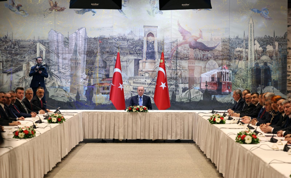 Cumhurbaşkanı Erdoğan ASKON Heyetini Dolmabahçe’de Kabul Etti