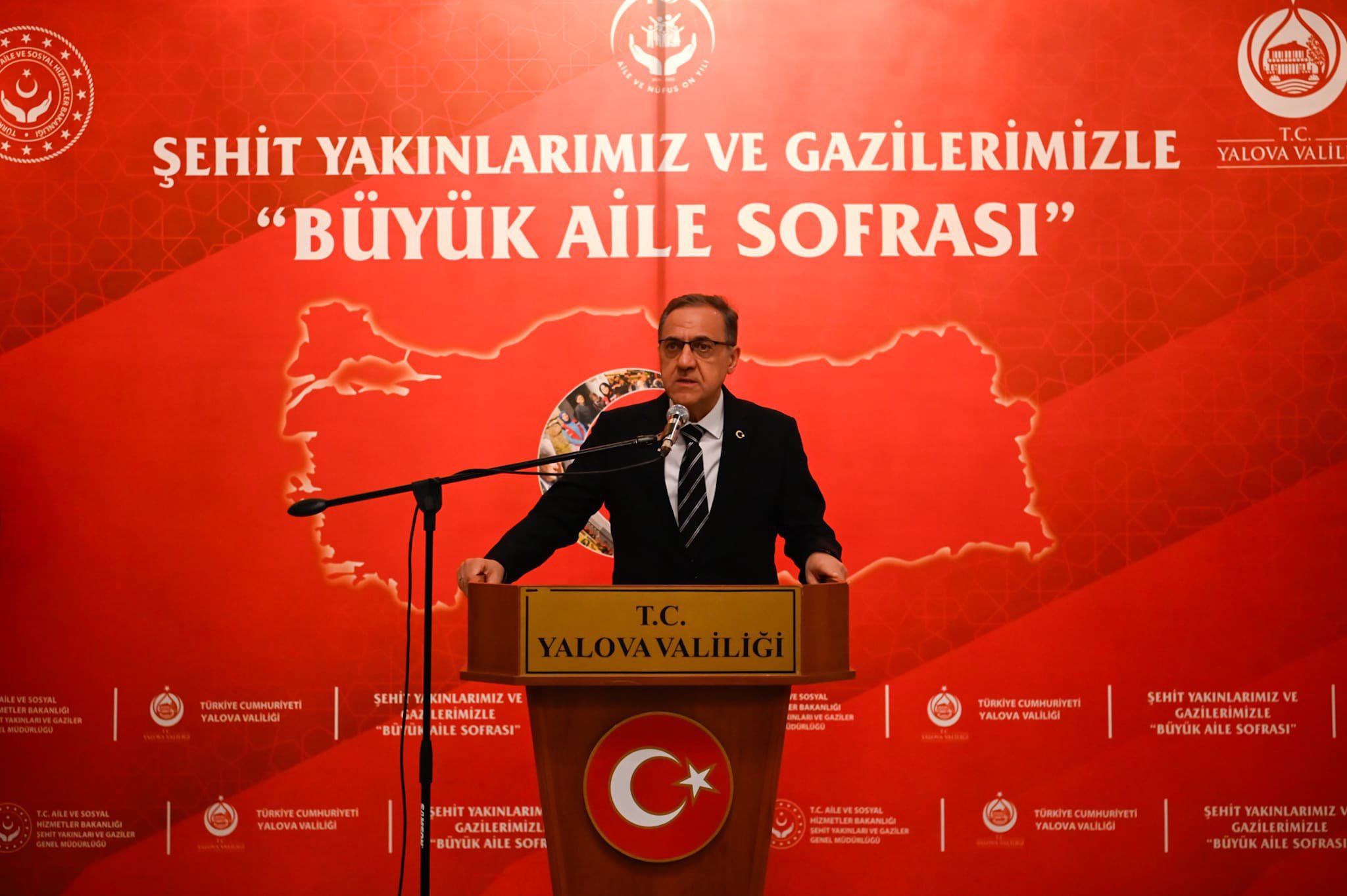 Yalova’da Şehit Yakınları ve Gaziler İftarda Buluştu