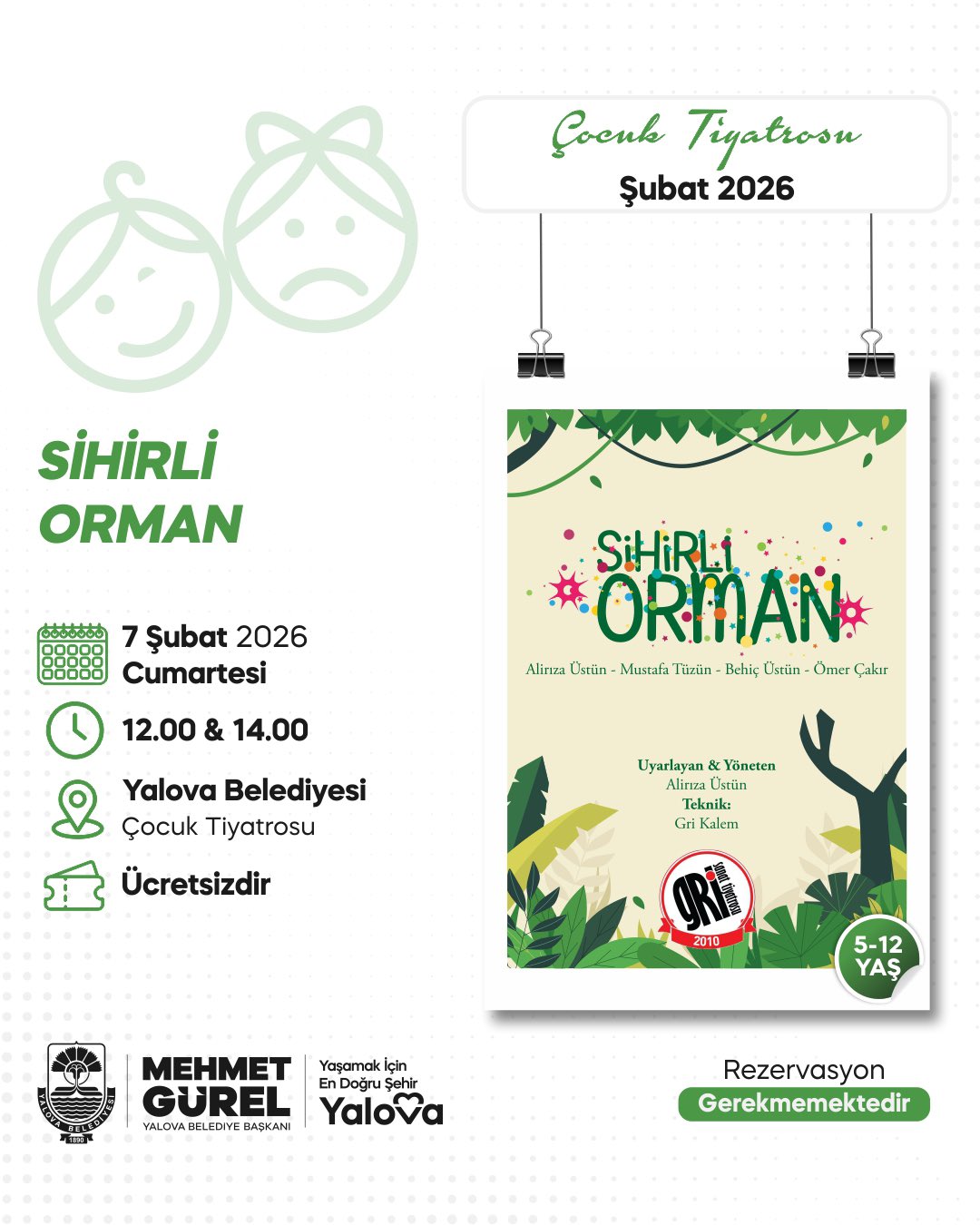 Yalova’da Çocuklar Sihirli Orman İle Buluşuyor