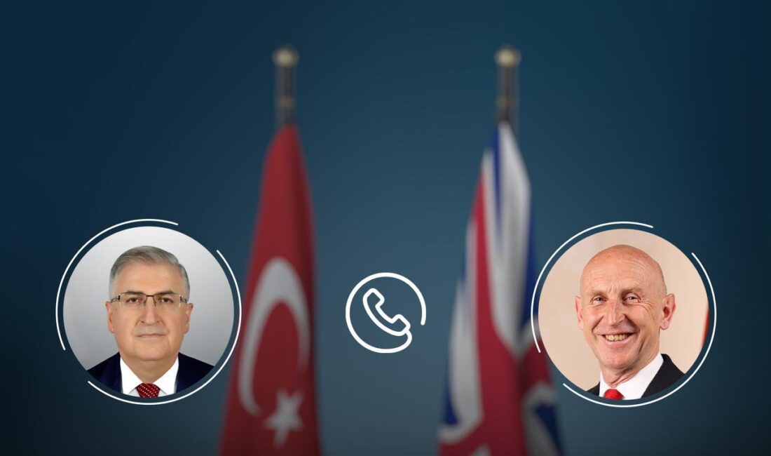 Bakan Güler, Birleşik Krallık Savunma Bakanı Healey ile Görüştü ANKARA / TEKHA Milli