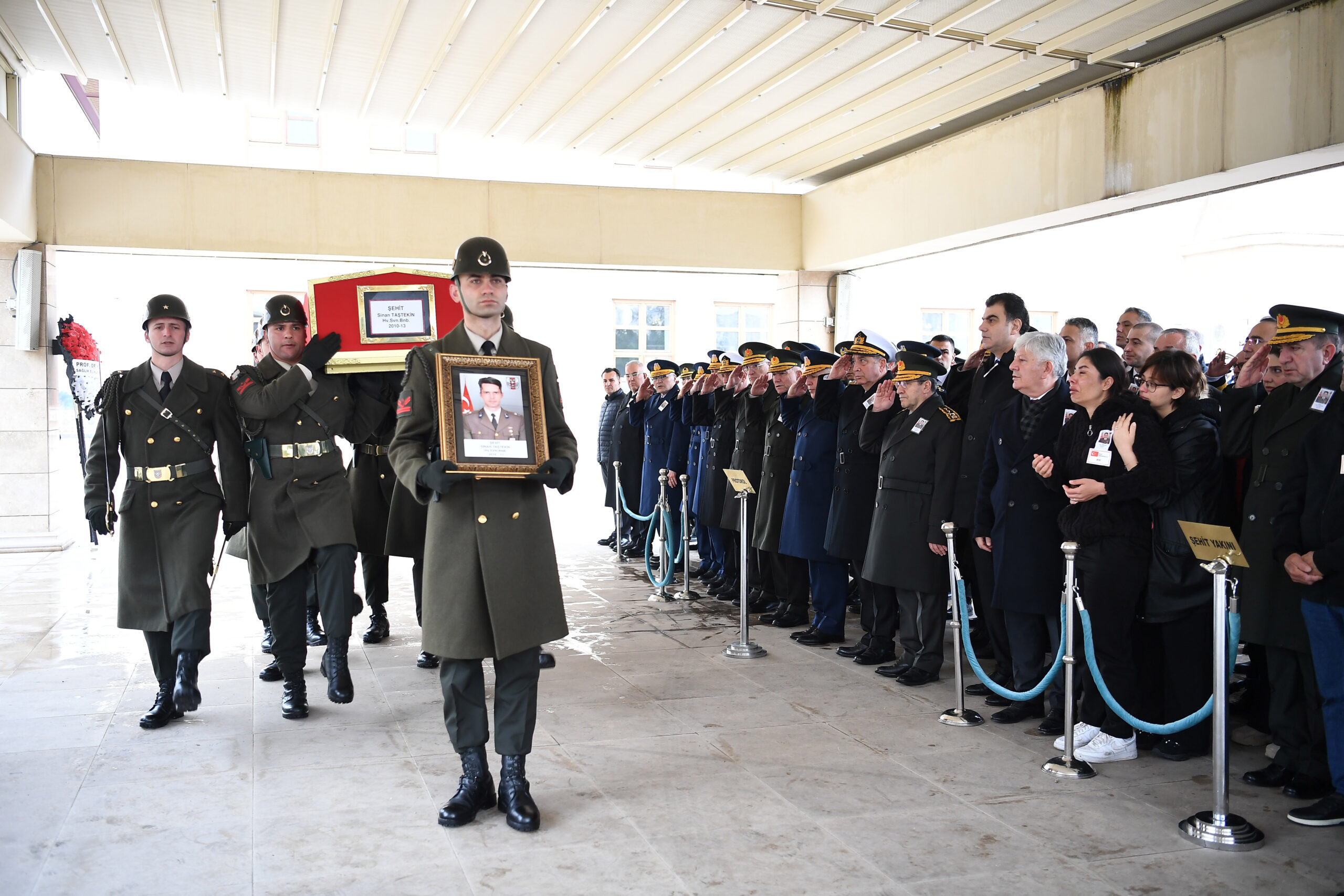 Şehit Binbaşı Sinan Taştekin Ankara’da Törenle Uğurlandı