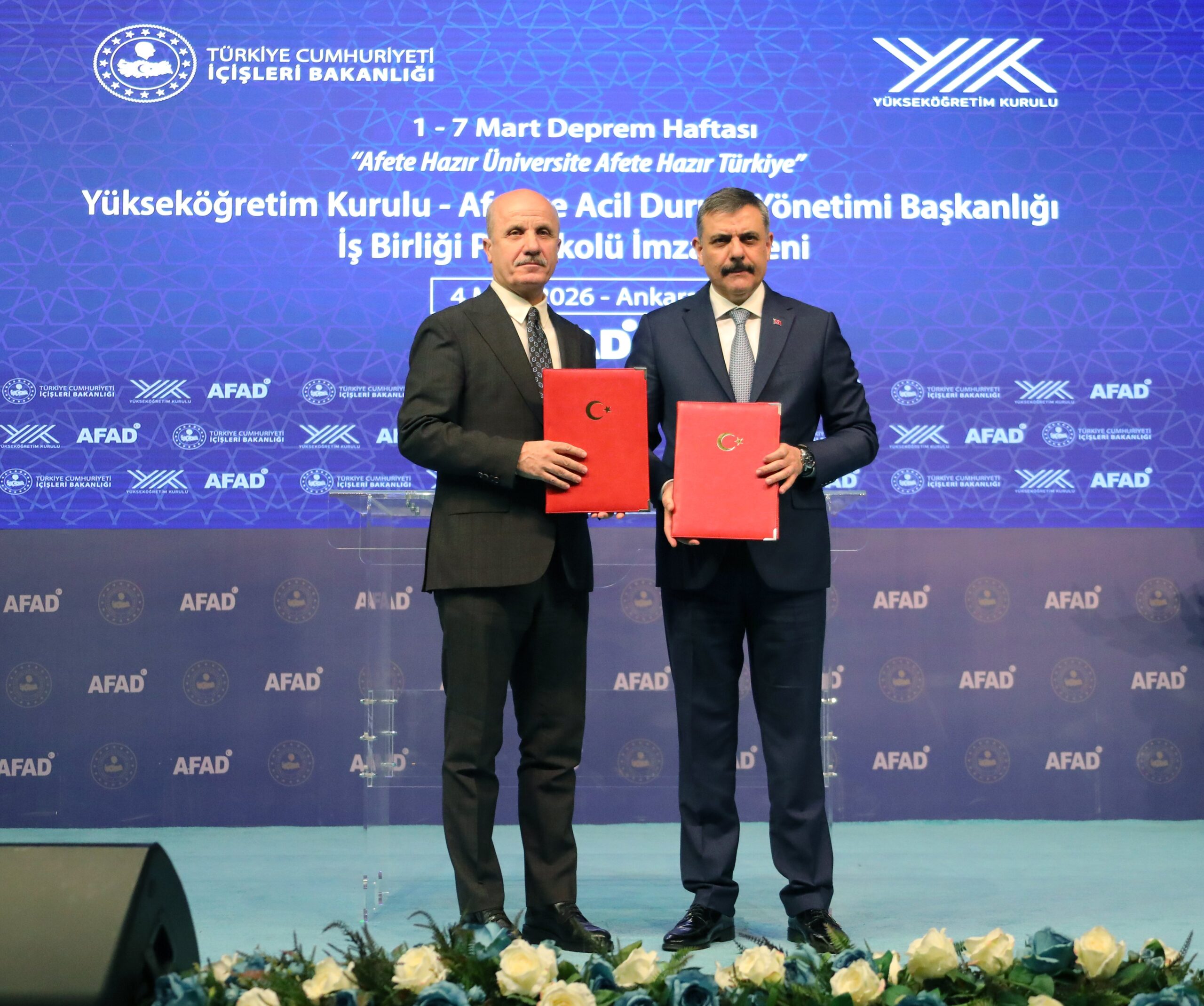 YÖK ve AFAD Arasında Dev İş Birliği: Üniversiteler Afete Hazır Hale Getirilecek