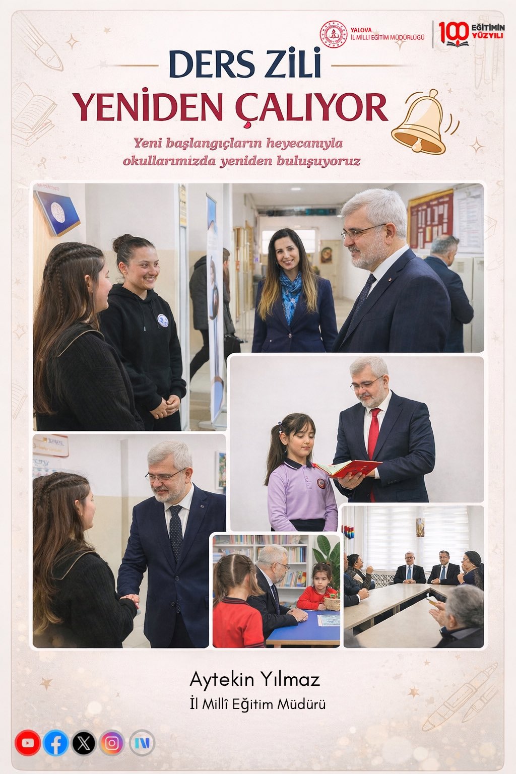 Yalova’da Ara Tatil Sonrası İlk Ders Zili Çaldı