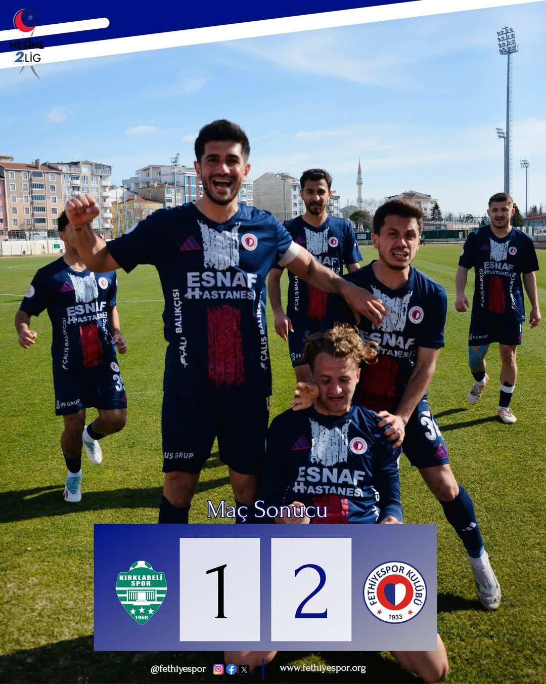 Vali Akbıyık’tan Fethiyespor’a Tebrik Mesajı