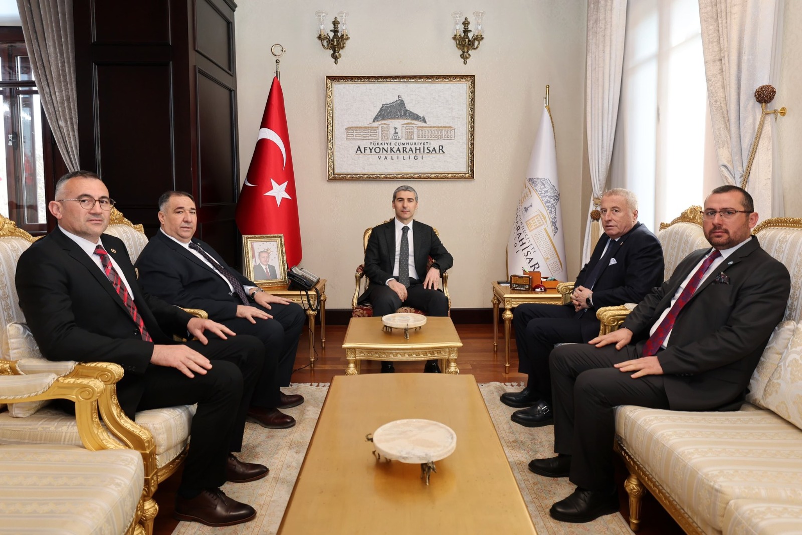 Afyonkarahisar Valisi Naci Aktaş’a Hayırlı Olsun Ziyareti