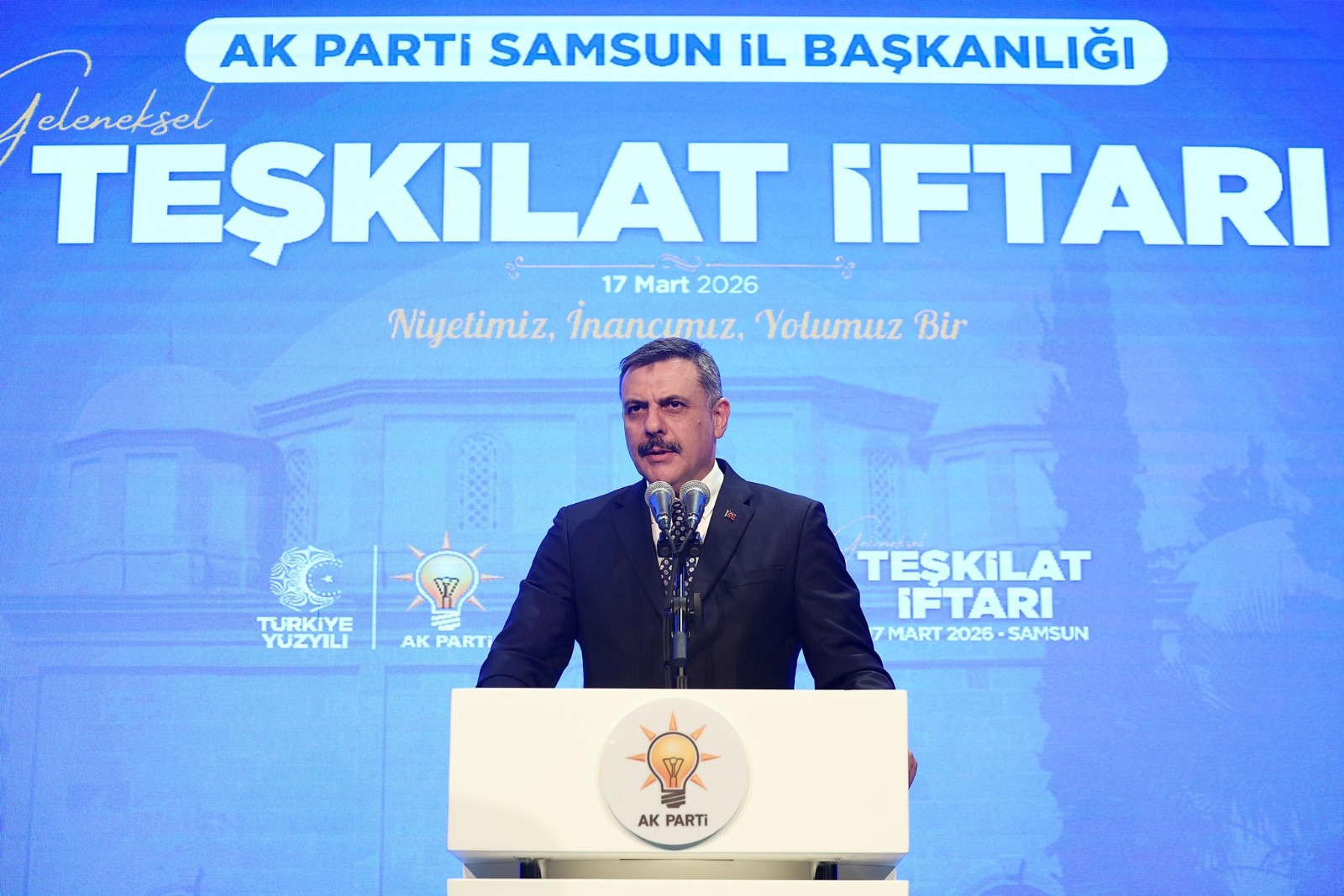 İçişleri Bakanı Mustafa Çiftci Samsun’da Teşkilat İftarına Katıldı