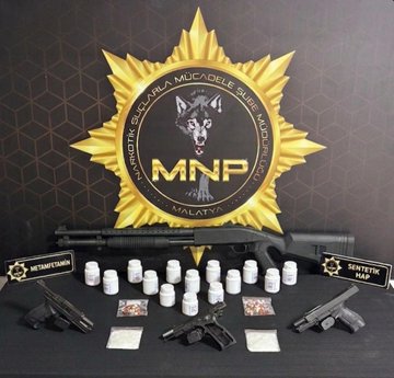 Malatya’da Uyuşturucu ve Silah Operasyonu: 2 Şüpheli Tutuklandı