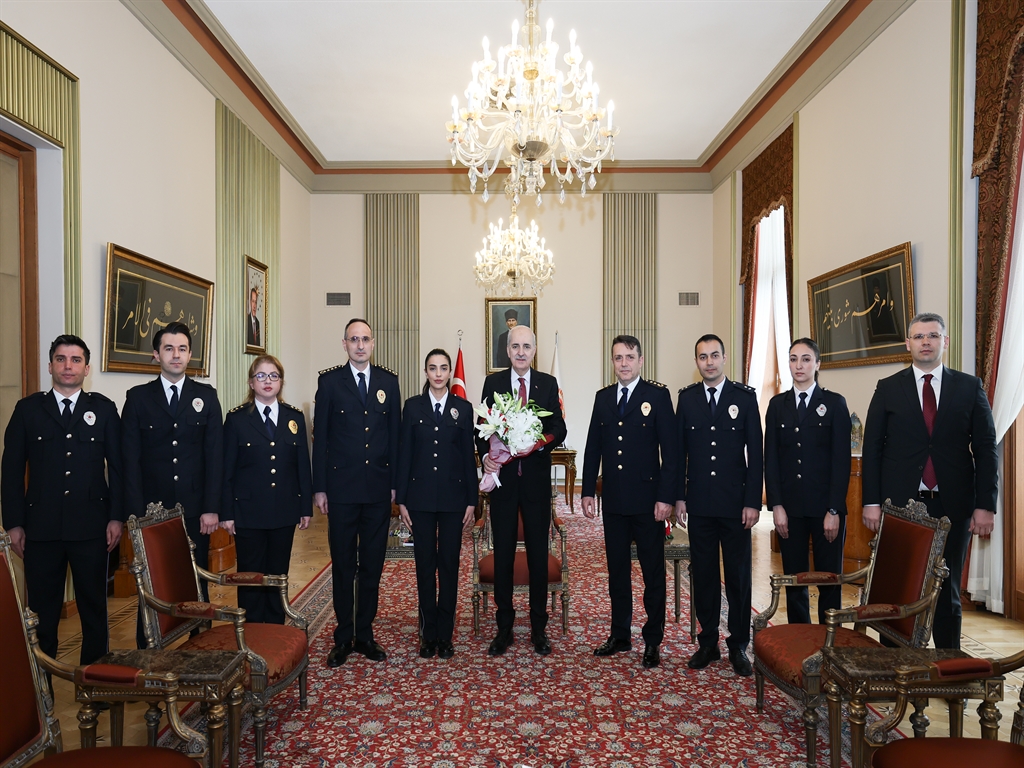 TBMM Başkanı Kurtulmuş: “Gazi Meclis’in Güvenliği Emniyet Teşkilatına Emanet”