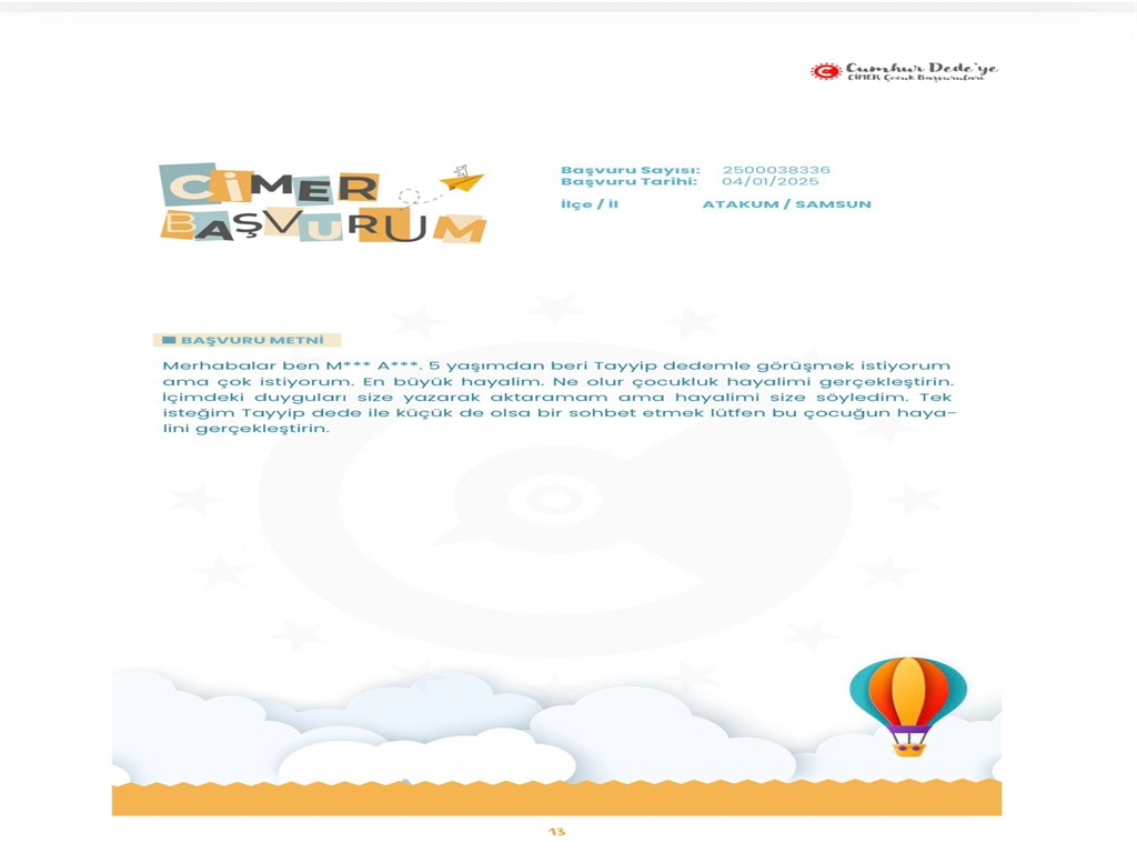 ANKARA / TEKHA Cumhurbaşkanlığı İletişim