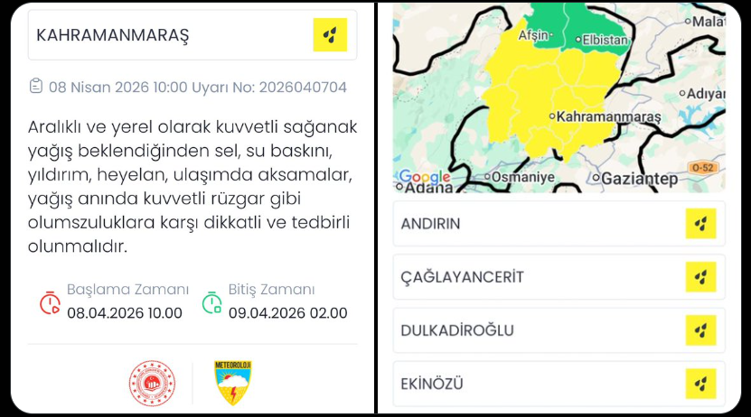 KAHRAMANMARAŞ / TEKHA Kahramanmaraş Valiliği,