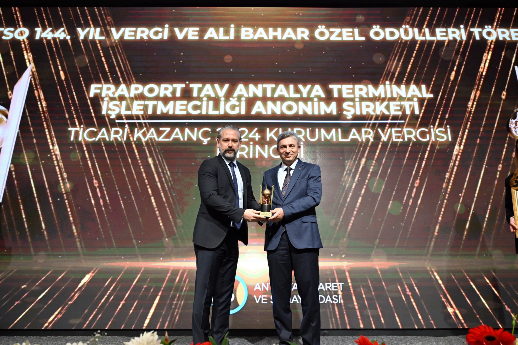 Antalya’da Ekonominin Yıldızları Ödüllendirildi: ATSO 144 Yaşında