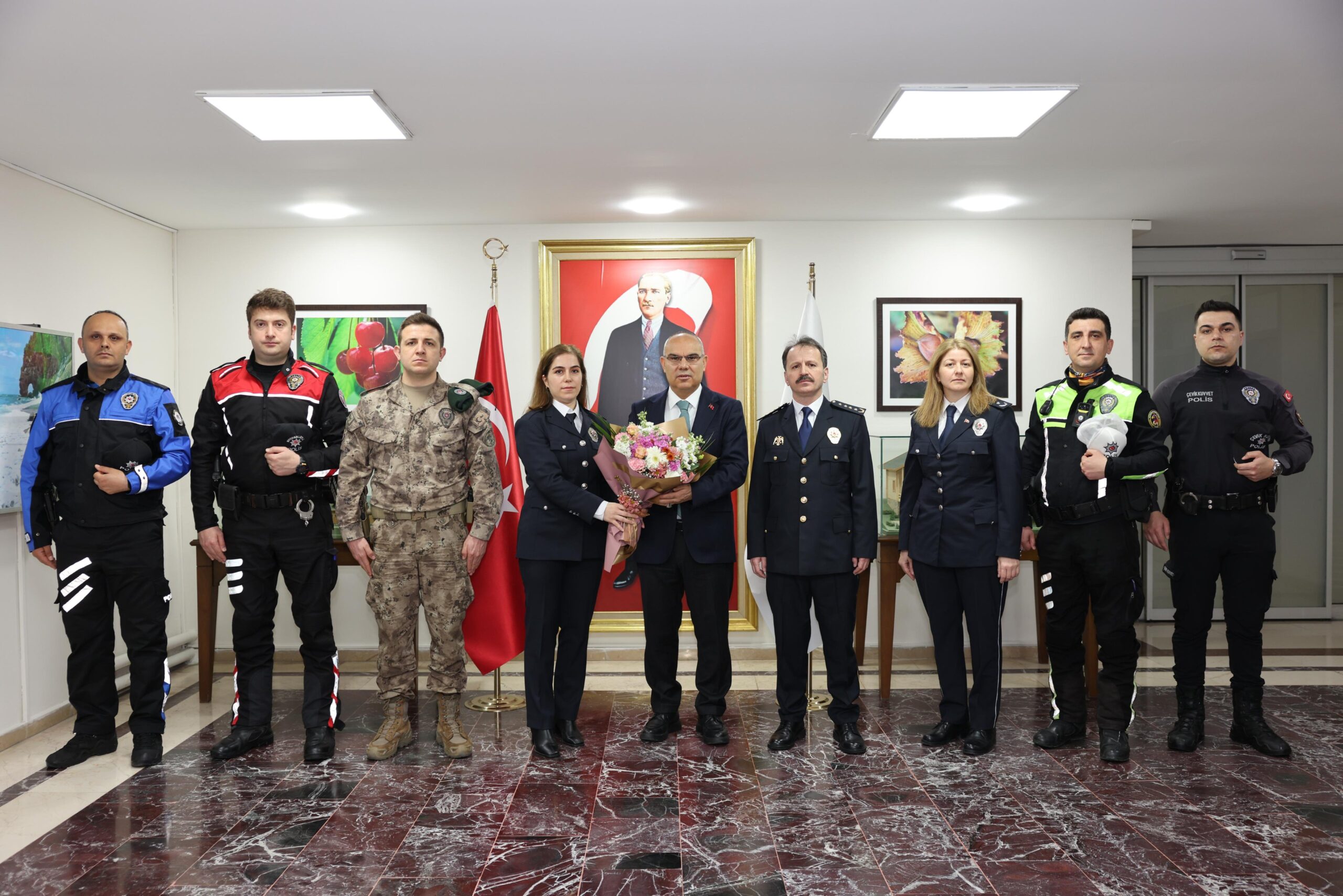 Giresun Valisi Mustafa Koç’tan Polis Haftası Kabulü ve Yoğun Mesai