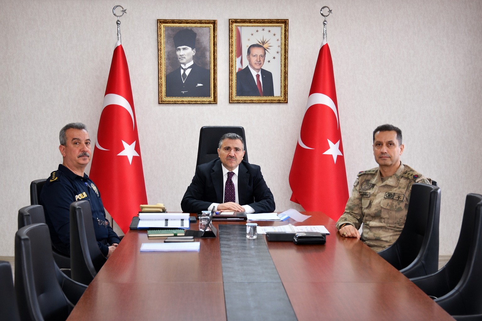 Gümüşhane Valisi Cevdet Atay, İçişleri Bakanlığı Koordinasyon Toplantısına Katıldı