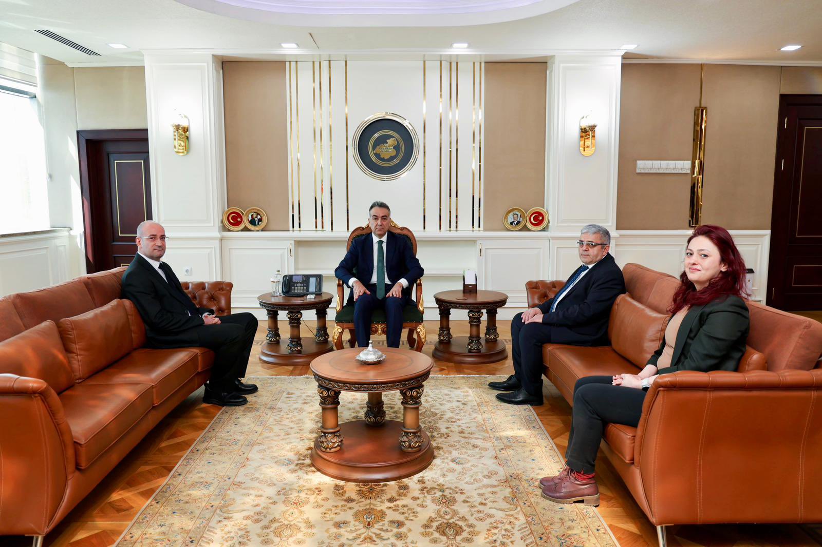 Karabük Valisi Oktay Çağatay, Meteoroloji Heyetini Kabul Etti