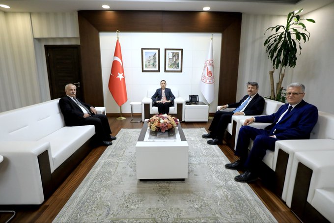 MEB Başmüfettişi Bünyamin Akgün’den Vali Nurtaç Arslan’a Ziyaret