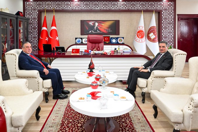 Vali Aydın Baruş’tan Yargı Mercilerine İade-i Ziyaret