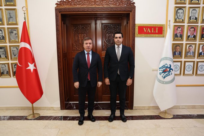 Vali Hamza Aydoğdu’ya Makamında Ziyaretler