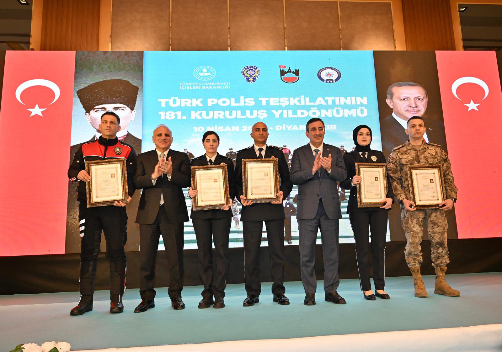 Diyarbakır’da Türk Polis Teşkilatı’nın 181. Yıl Dönümü Gururu