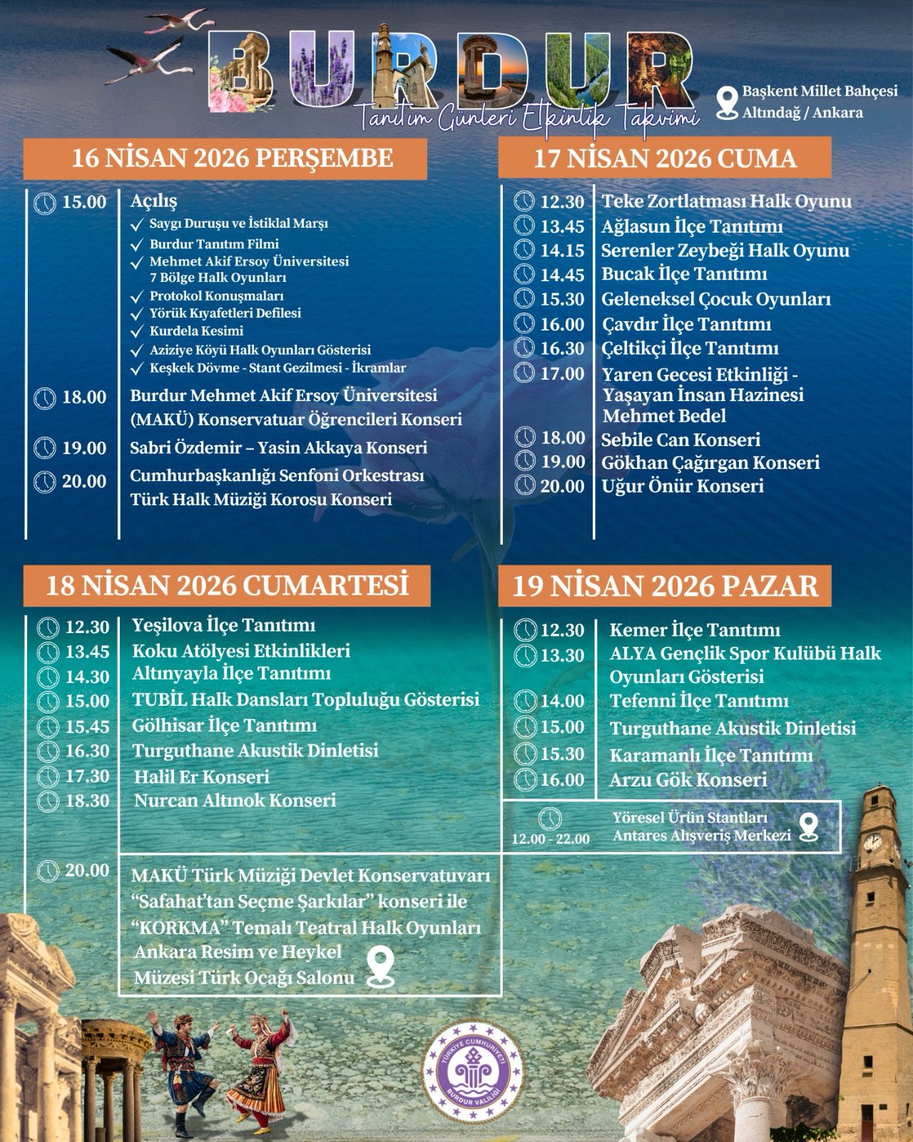 BURDUR / TEKHA  Burdur Valiliği