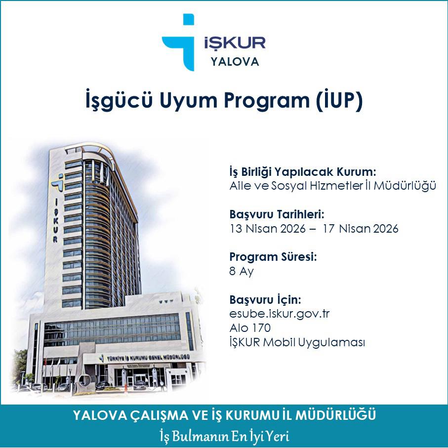 Yalova’da İşgücü Piyasasına Geçiş İçin Önemli İş Birliği