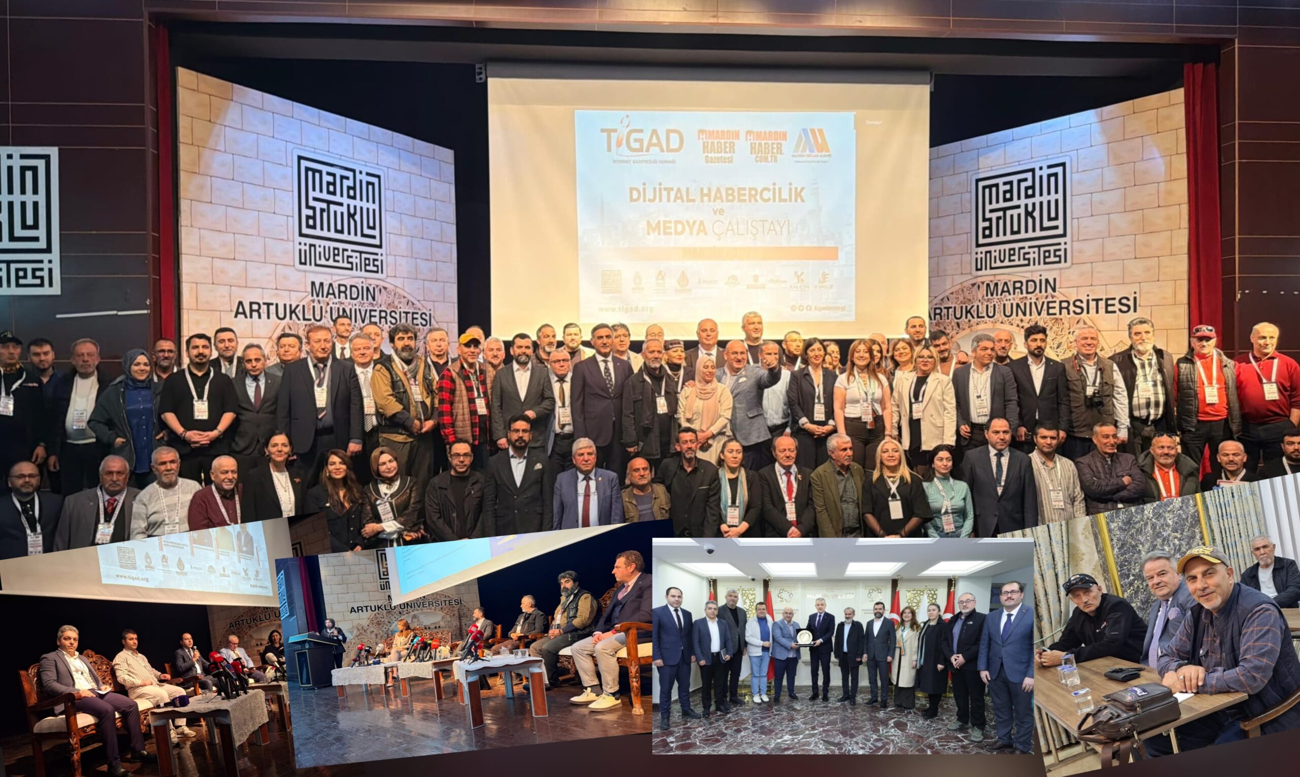 130 Gazeteci Aynı Masada