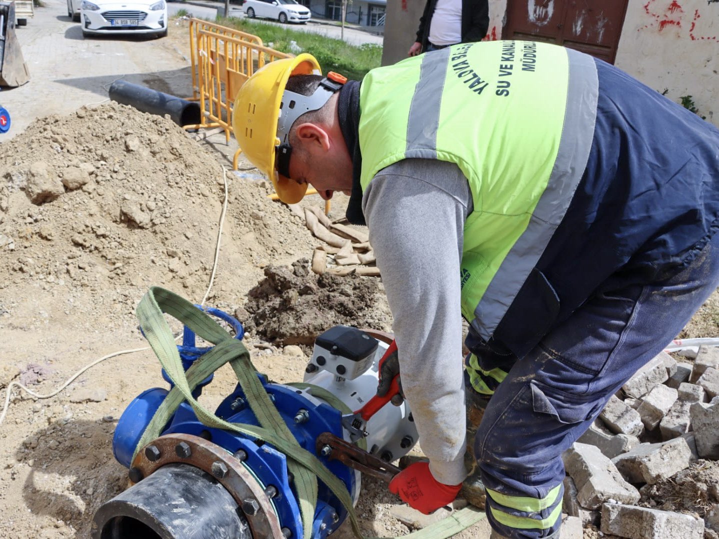 Bayraktepe Mahallesinde Bölgesel Ölçüm Alanı