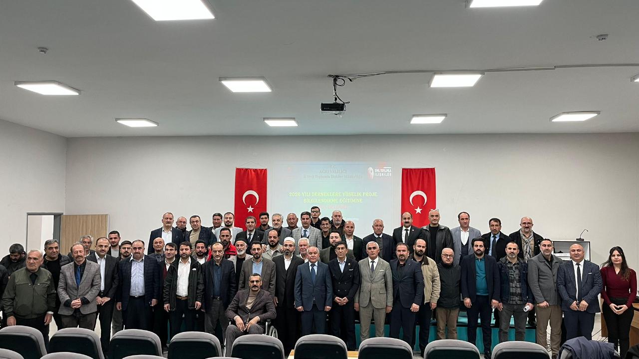 Ağrı’da dernekler için proje hazırlama süreci ele alındı