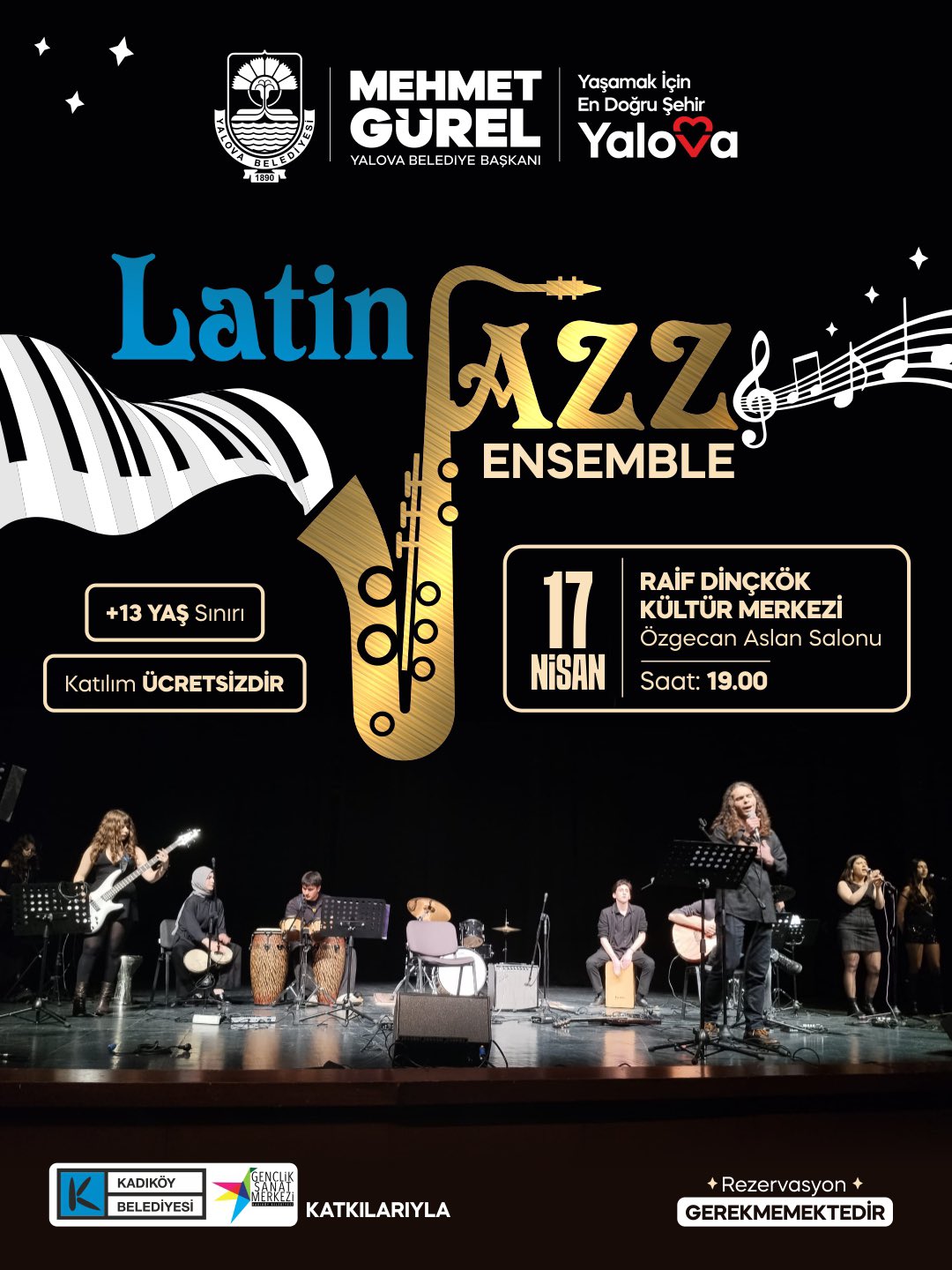 Yalova’da Latin Ve Caz Rüzgârı Esecek