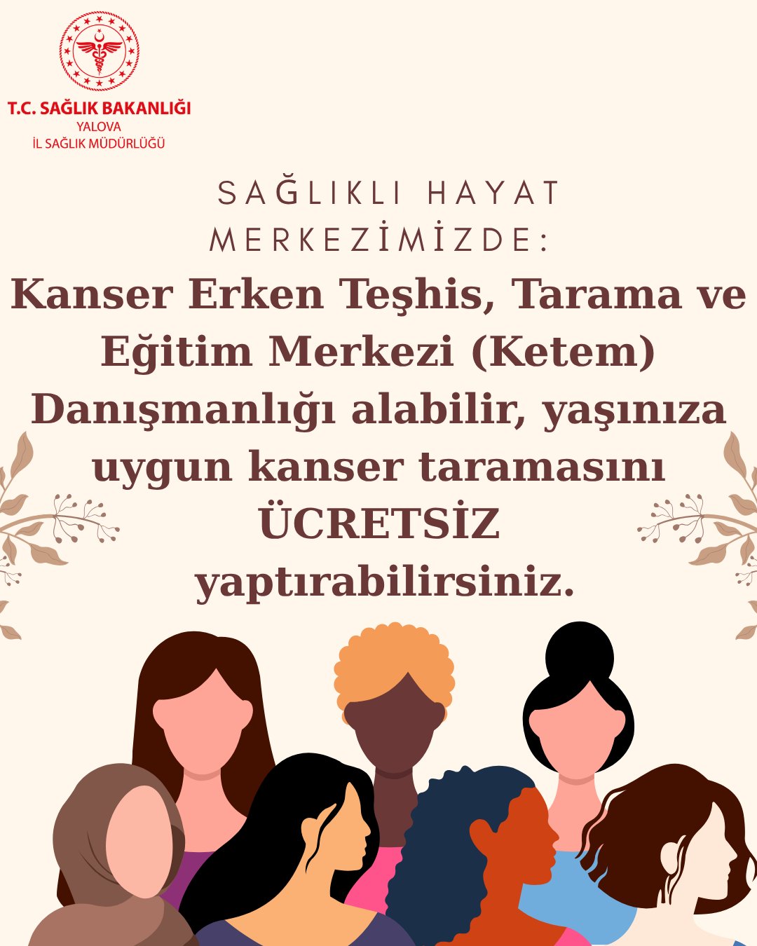 Yalova’da Ücretsiz Kanser Taraması Hizmeti Başladı